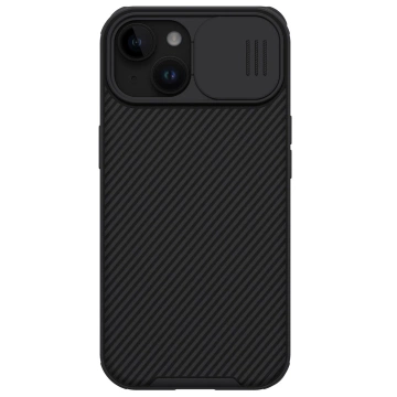 Nillkin CamShield Pro magnetische Hülle für iPhone 15 Plus mit Kameraschutz – Schwarz