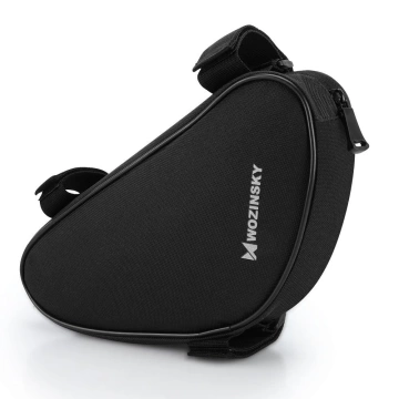 Wozinsky Fahrradrahmentasche 1,5 l schwarz (WBB11BK)