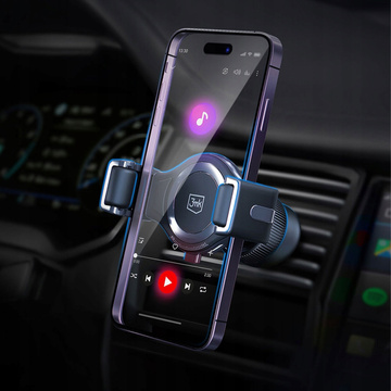 Uchwyt samochodowy do telefonu kratki auta 3mk Memo Hug Car Holder na kratkę na telefon 4.5 - 6.5cali
