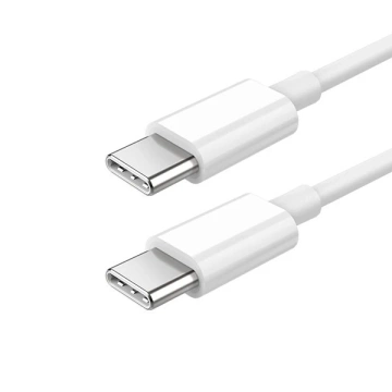 USB Typ-C auf Typ-C PD Kabel 20W 2m Weiß Denmen Schnelles Laden