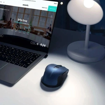 UGREEN MYSZ BEZPRZEWODOWA OPTYCZNA MU006 NIEBIESKA 2.4GHz BT