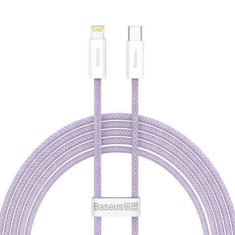 Kabel USB-C für Lightning Baseus Dynamic Series, 20W, 2m (Fioletowy)