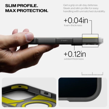 Etui Spigen Tough Armor ”T” Mag MagSafe iPhone 16 Pro Black