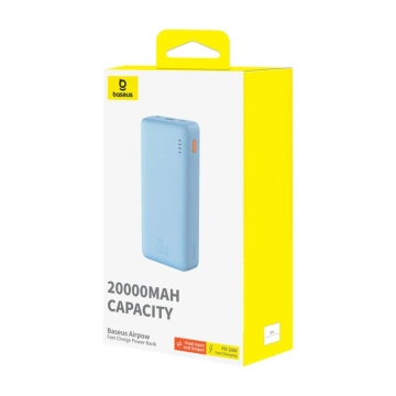 Powerbank Baseus Airpow 20000mAh 20W Niebieski