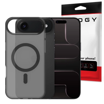 Etui do Apple iPhone 17 Air – matowa obudowa do MagSafe z ochroną obiektywu, smukłe i odporne na zarysowania, idealne dopasowanie – Alogy Skinny MatteCase™ Czarne + 2x szkło hartowane 