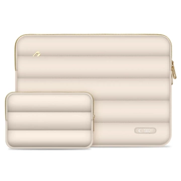 Etui Tech-Protect Puffy 13-14" Sand + Mini Pokrowiec