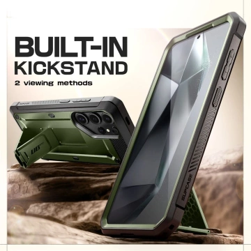 Etui do Samsung Galaxy S25 Ultra Supcase Unicorn Beetle Pro 2-Set Guldan