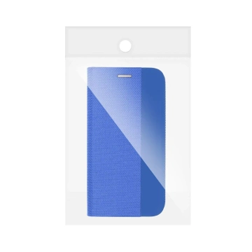 Etui Kabura SENSITIVE Book do iPhone 16 Pro Niebieski z Podstawką