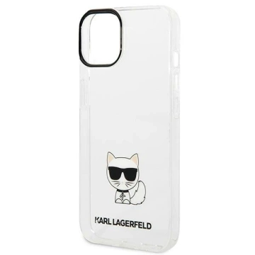 Etui ochronne na telefon Karl Lagerfeld KLHCP14MCTTR do Apple iPhone 14 Plus 6,7" hardcase przeźroczysty/transparent Choupette Body