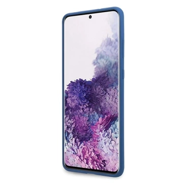 Etui na telefon US Polo Silicone Collection do Samsung Galaxy S20 Plus granatowy/navy