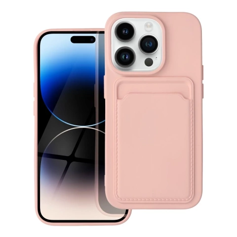 KARTENHÜLLE für IPHONE 14 PRO rosa