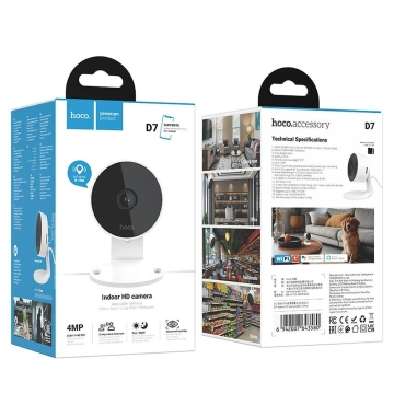 Kamera Wi-Fi HOCO D7 Full HD, IR, detekcja ruchu, do wnętrz