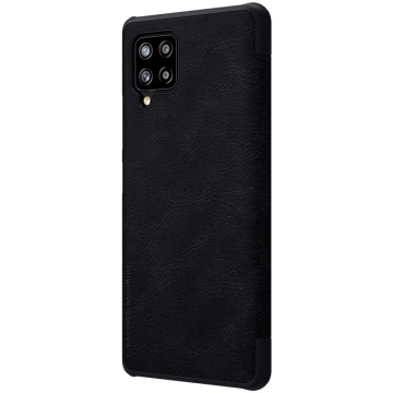 Nillkin Qin Lederholster für Samsung Galaxy A42 5G schwarz