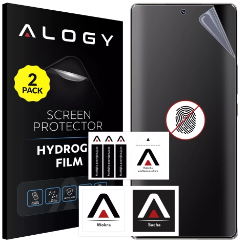 2x Folia "MATOWA" do Honor 70 Hydrożelowa Alogy HydroSkin Matte Pro™ na ekran do etui "BEZ ODCISKU PALCÓW"