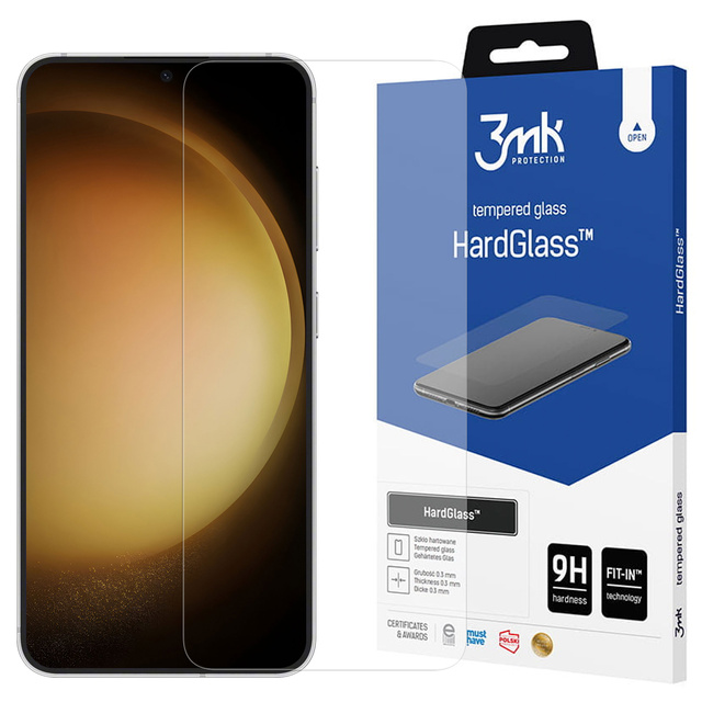 Szkło hartowane do Samsung Galaxy S24 3mk HardGlass na ekran telefonu 9H