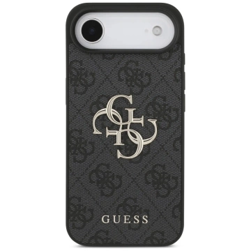 Etui Guess Hardcase 4G Big Metal Logo do iPhone 17 Air  czarne
