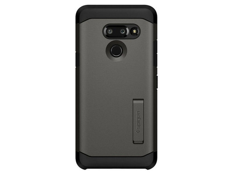 Etui Spigen Slim Armor für LG G8 ThinQ Graphitgrau