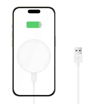 Ładowarka MagSafe Tech-Protect QI15W-A33 Biała 15W Stojak