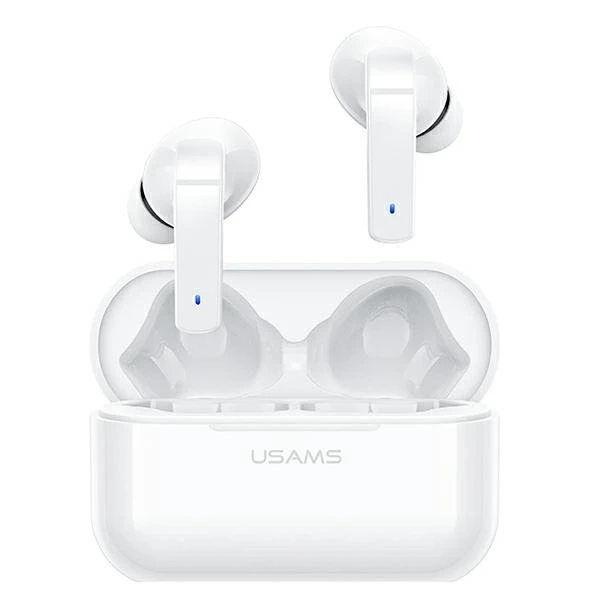 Bluetooth 5.0 Kopfhörer USAMS TWS LY-Serie ANC wireless weiß/weiß BHULY06