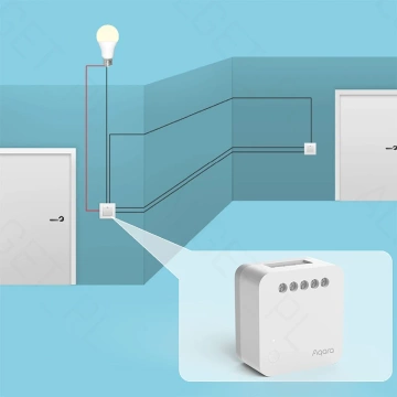 Aqara Przekaźnik Przełącznik T1 EU Z neutralnym 