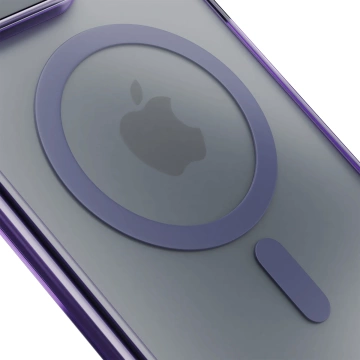 Etui na Apple iPhone 14 3mk Frosty MagCase Purple
