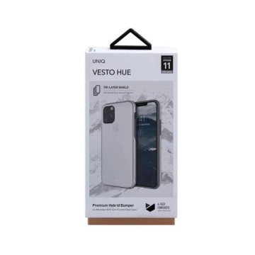 UNIQ Hülle Vesto Hue iPhone 11 Pro Max silber / silber