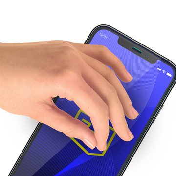Starkes gehärtetes Glas für Telefon 3mk HardGlass für Samsung Galaxy Z Fold 6 Front-Telefonschutz