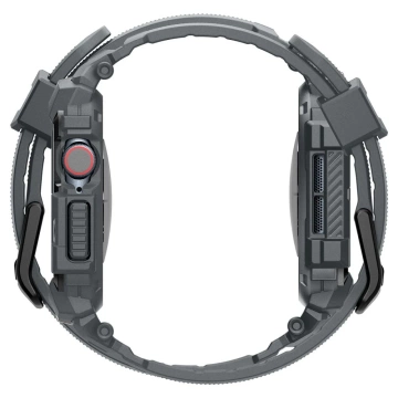 ETUI Z PASKIEM DO APPLE WATCH 10 (46MM) DARK GREY SPIGEN RUGGED ARMOR PRO