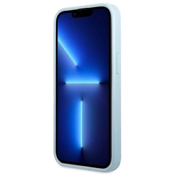 Etui Guess GUHCP13SPS4MB do iPhone 13 mini 5,4" hardcase Saffiano 4G Small Metal Logo