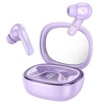 HOCO TWS EQ6 Kabellose Bluetooth-Kopfhörer-Ladehülle Lila