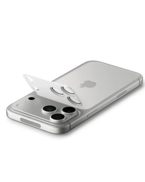 Osłona Aparatu do iPhone 17 Pro Spigen Optik Pro XL EZ Fit Silver