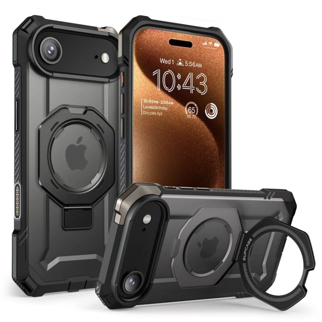 Etui Supcase UB Grip Mag MagSafe do iPhone 17 Air Black