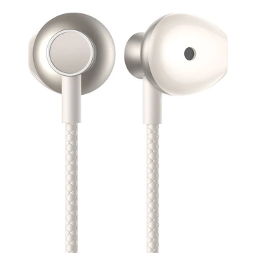 Joyroom JR-D8 Nackenbügel-Kopfhörer, kabellos, Cremeweiß, Bluetooth 5.4