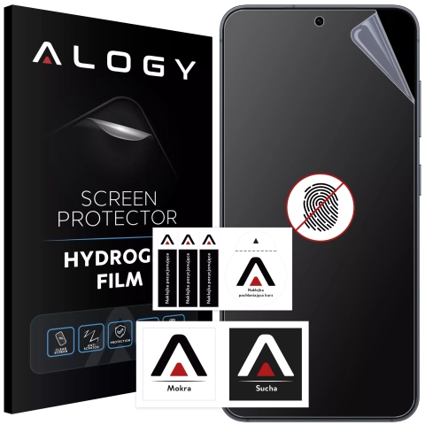 Folia "MATOWA" do Samsung Galaxy S25+ Plus Hydrożelowa Alogy HydroSkin Matte Pro™ na ekran do etui "BEZ ODCISKU PALCÓW"