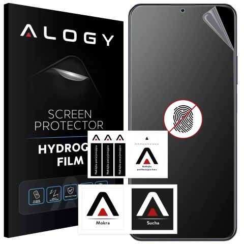 Folia "MATOWA" do Realme Note 50 / Note 60 Hydrożelowa Alogy HydroSkin Matte Pro™ na ekran do etui "BEZ ODCISKU PALCÓW"