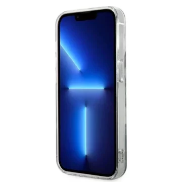 Zestaw Guess GUBPP14XHJEACSA Hülle Ladegerät iPhone 14 Pro Max 6,7" zielony/grüne Hartschale Jungle MagSafe
