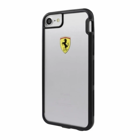 Etui na telefon Ferrari Hardcase iPhone 7/8 /SE 2020 / SE 2022 transparent Racing Stoßfest