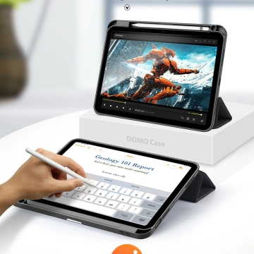 Dux Ducis Domo etui iPad 11" 2025 (11gen.) / 10.9'' 2022 (10gen.) pokrowiec smart cover podstawka niebieskie