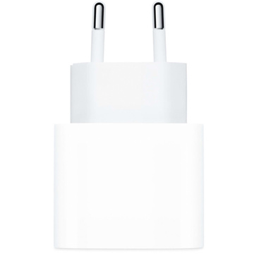 Original Apple USB-C Typ C 20W Schnellladegerät MHJE3ZM/A für iPhone Adapter Cube Weiß 1m Kabel
