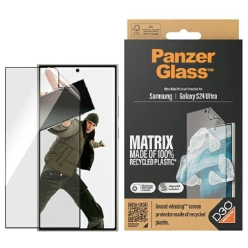 Szkło hybrydowe do Samsung Galaxy S24 Ultra PanzerGlass Ultra-Wide Fit Matrix