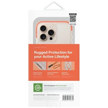 Etui do iPhone 16 Pro UNIQ Combat Active MagClick Pomarańczowe