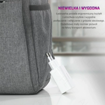 BASEUS Mini-USB-C-PD-Ladegerät 20 W Schwarz