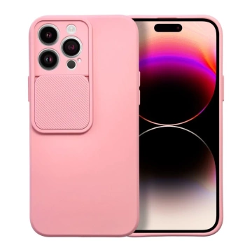 SLIDE-Hülle für IPHONE 13 Pro Max hellrosa