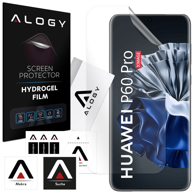 Folia Hydrożelowa do Huawei P60/ P60 Pro ochronna na telefon na ekran Alogy Hydrogel Film