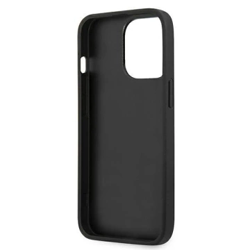 Etui Guess GUHCP13L4GMGGR für Apple iPhone 13 Pro / 13 6,1" szary/grey hardcase 4G Big Metal Logo