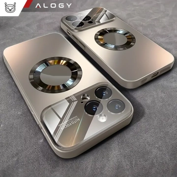 Apple iPhone 16 Pro Max Hülle Alogy MagSafe LuxeShield™ Hülle mit MagSafe Titanium Linsenschutz