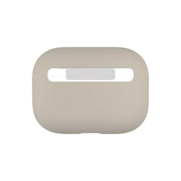 Schutzhülle für UNIQ Kopfhörer Lino Case für Apple AirPods Pro Silikon beige/beige elfenbein