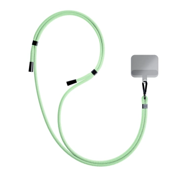 Universelles Smartphone-Lanyard 3mk EasyClip Green (schwarz)