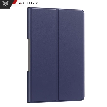 Schutzhülle für Lenovo Tab Plus 11,5" 2024 TB351FU Alogy Book Cover Case Tablet-Hülle Marineblau