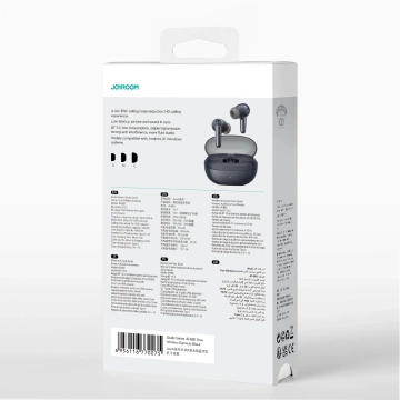 Douszne słuchawki bezprzewodowe Joyroom Jbuds Series JR-BB1 TWS - czarne